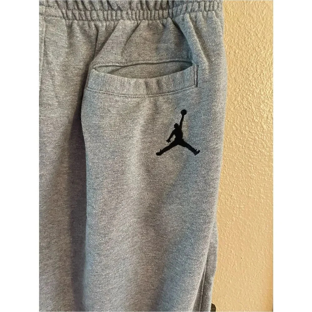 JUMP MAN Air Jordan Nike Gray Drawstring Men’s Jogger Sweatpants XL